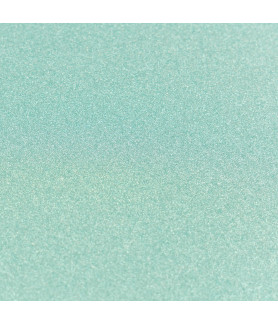 Couture Creations A4 Glitter Card - Mint (10 sheets per pack, 250gsm)