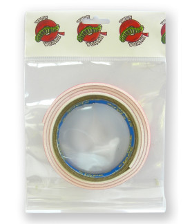 Tape Wormz White Double Sided Foam Tape - 1.5mm x 18mm x 1m