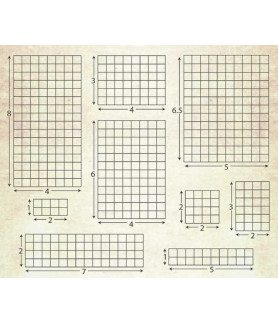 Tim Holtz Acrylic Stamping Grid Blocks