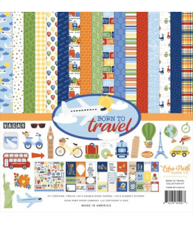 Echo Park 12 x 12 Paper Pack - Born to Travel
