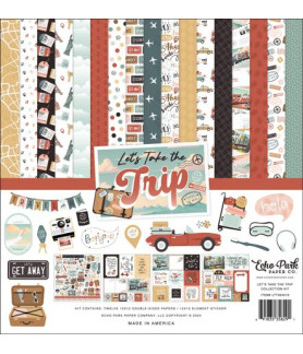 Echo Park 12x12 Paper Pack - Let's Take the Trip