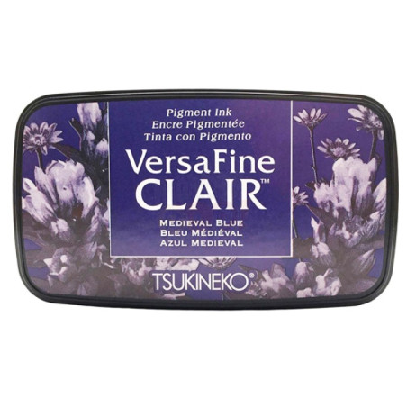 Tsukineko Versafine Clair Ink Pad Medieval Blue