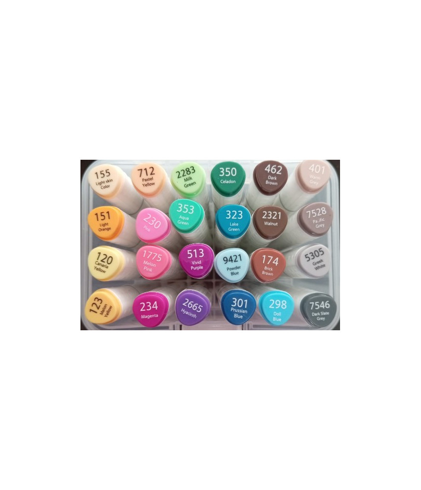 Couture Creations Alcohol Marker Bundle 02 Set of 24
