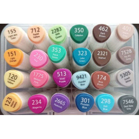 Couture Creations Alcohol Marker Bundle 02 Set of 24