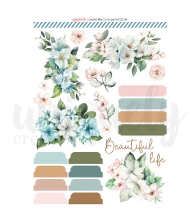 Uniquely Creative A4 Cut a Part Sheet Coastal Bliss