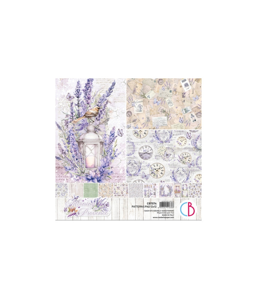 Ciao Bella - Morning in Provence - Patterns - 8 - 12x12 Sheets