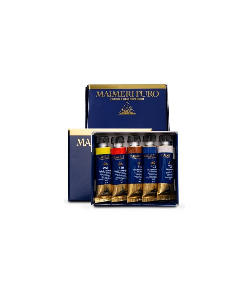 Maimeri  - Puro Superior Oil Colours Set Of 5