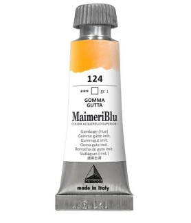 MaimeriBlu - Superior Watercolor Paint 12ml - Gamboge Hue 124
