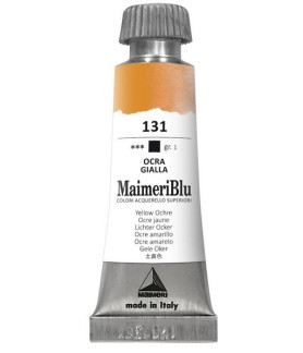 MaimeriBlu - Superior Watercolor Paint 12ml - Yellow Ochre 131