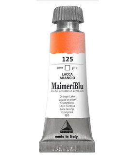 MaimeriBlu - Superior Watercolor Paint 12ml - Orange Lake 125