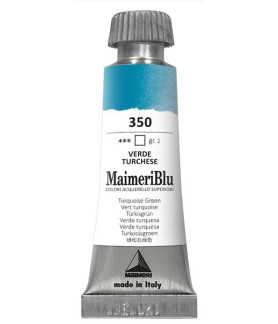 MaimeriBlu - Superior Watercolor Paint 12ml - Turquoise Green 350