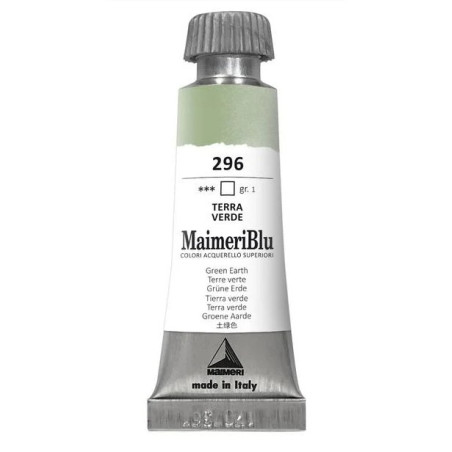 MaimeriBlu Superior Watercolor Paint 12ml - Green Earth 296
