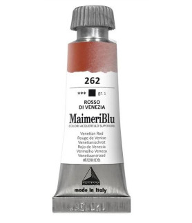 MaimeriBlu Superior Watercolor Paint 12ml - Venetian Red 262