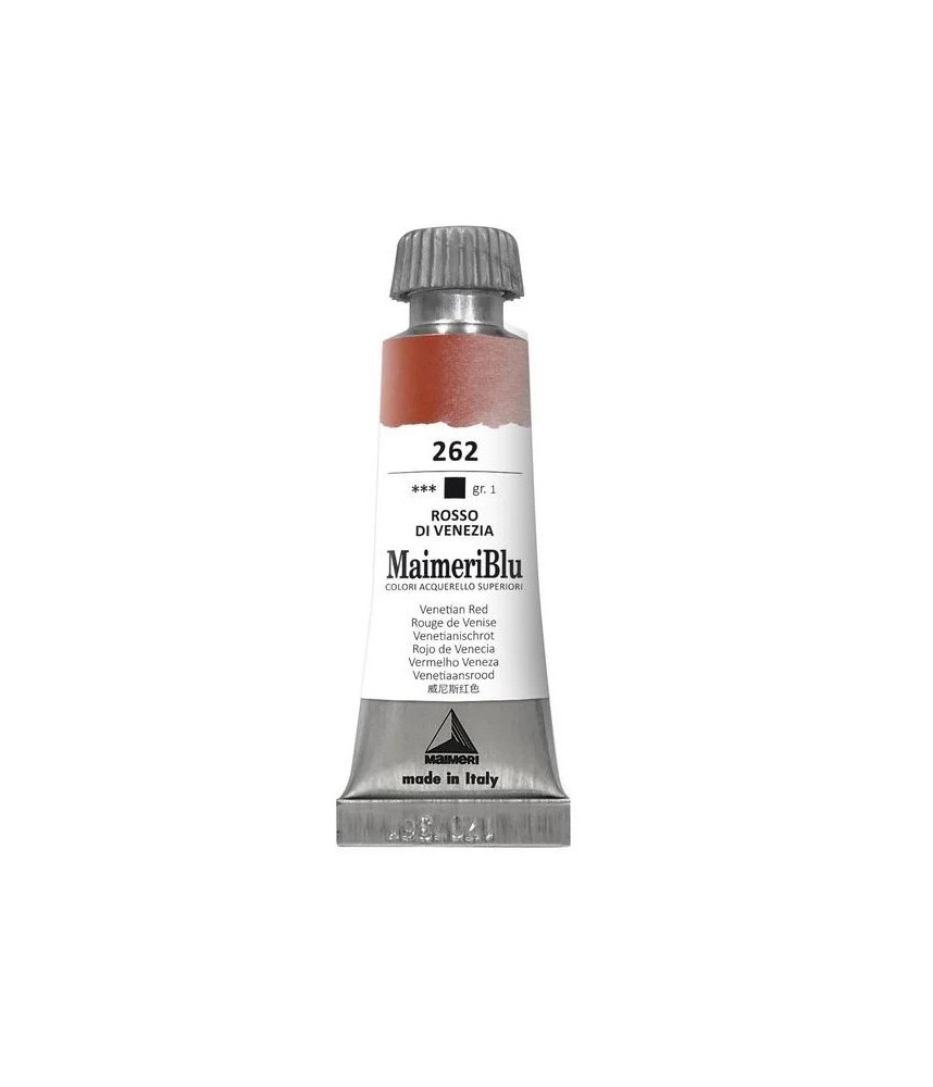 MaimeriBlu Superior Watercolor Paint 12ml - Venetian Red 262