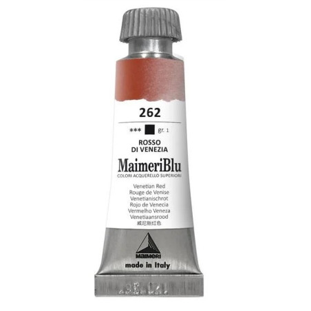 MaimeriBlu Superior Watercolor Paint 12ml - Venetian Red 262