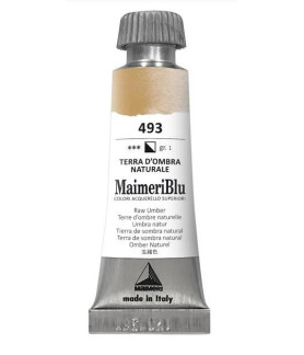 MaimeriBlu Superior Watercolor Paint 12ml - Raw Umber 493