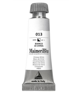 MaimeriBlu Superior Watercolor Paint 12ml - Chinese White 013