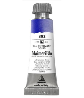 MaimeriBlu - Superior Watercolor Paint 12ml - Ultramarine Deep 392