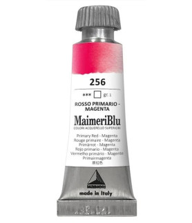 MaimeriBlu - Superior Watercolor Paint 12ml - Primary Red Magenta 256