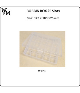 W&M Bobbin Box 25 Slots