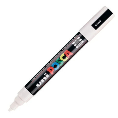 Uni POSCA Marker Pen Medium PC-5M 2.5mm Tip Bullet Shaped