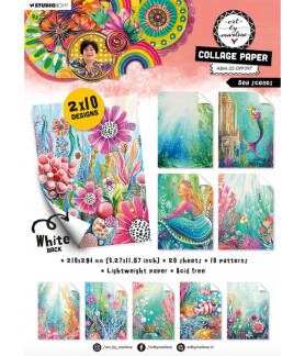 Studio Light A4 Collage Paper - Sea Scenes