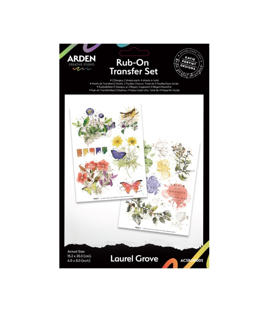 Arden Creative Studio Laurel Grove Run-on Transfer Set