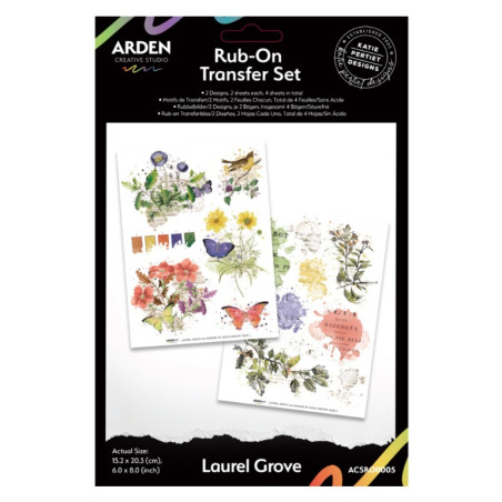 Arden Creative Studio Laurel Grove Run-on Transfer Set