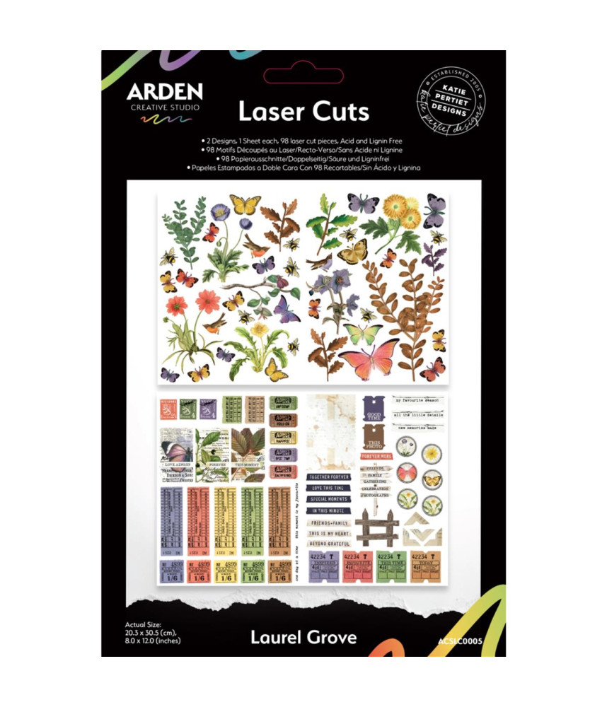 Arden Creative Studio Laurel Grove Laser Cuts