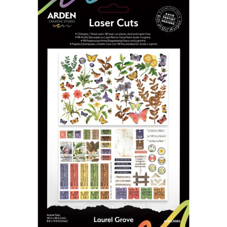 Arden Creative Studio Laurel Grove Laser Cuts