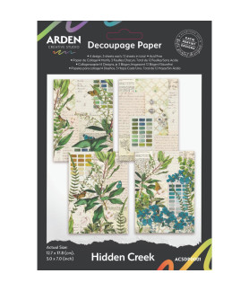 Arden Creative Studio Hidden Creek Tissue/Decoupage Paper