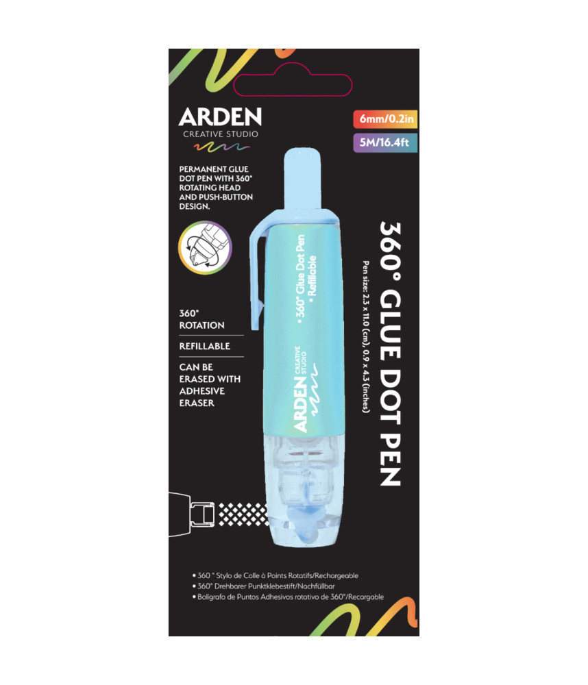 Arden Creative Studio 360° Glue Dot Pen