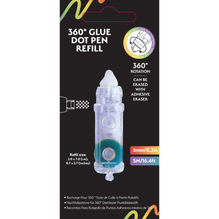 Arden Creative Studio 360° Glue Dot Pen Refill