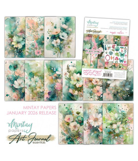 Mintay 6 x 8 Art Journal Paper Pad - Magic Colors