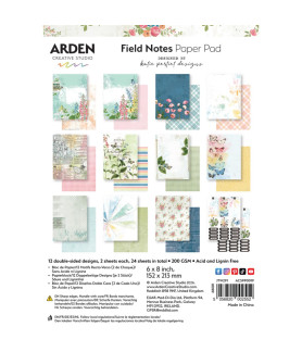 Arden Creative Studio 6x8 Paper Pad - Field Notes