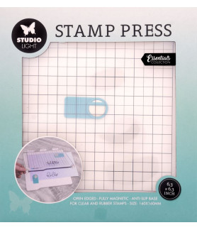 Studio Light Stamp press incl. 2 magnets 160x160x20mm 3 PCS