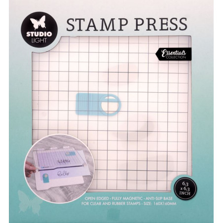 Studio Light Stamp press incl. 2 magnets 160x160x20mm 3 PCS