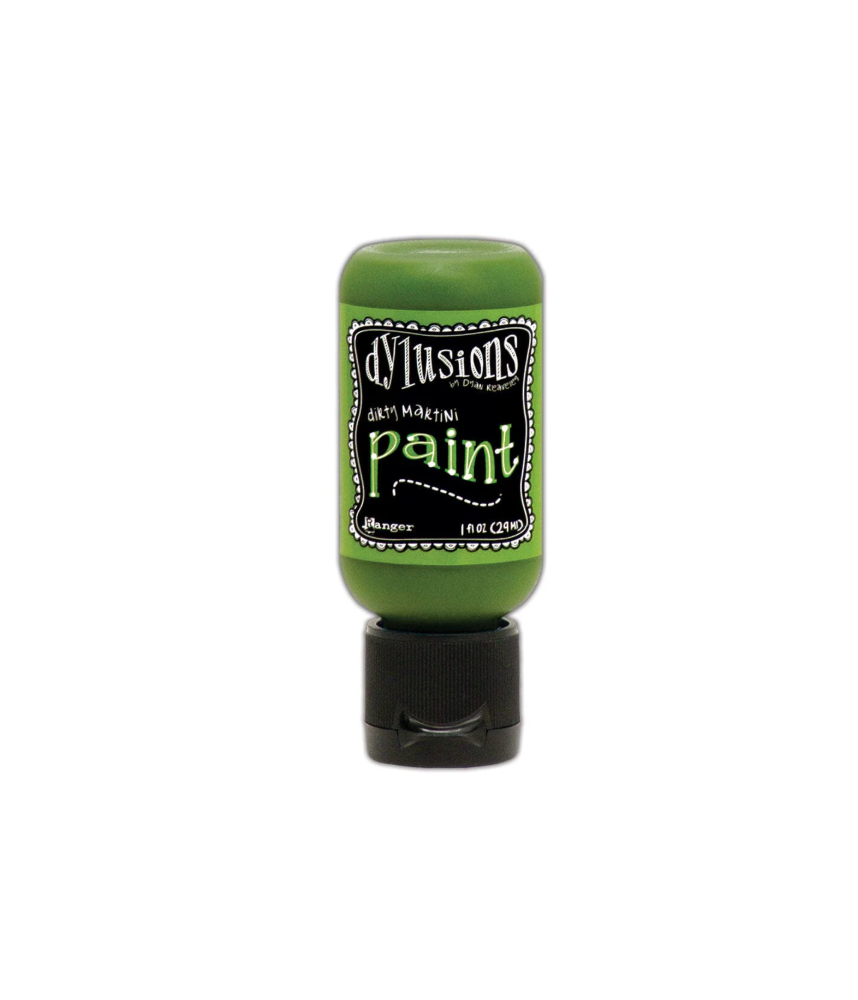 Ranger Dylusions Flip Cap Paint Dirty Martini, 1oz