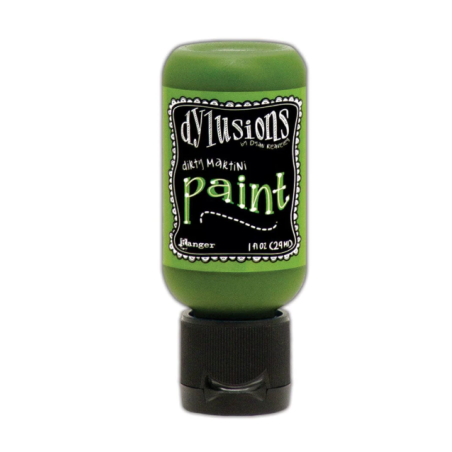 Ranger Dylusions Flip Cap Paint Dirty Martini, 1oz