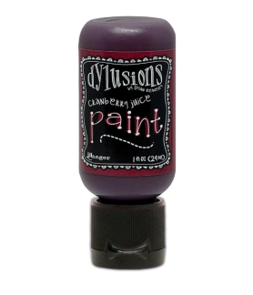 Ranger Dylusions Flip Cap Paint - Cranberry Juice, 1oz
