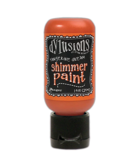 Ranger Dylusions Shimmer Paint - Tangerine Dream 1oz