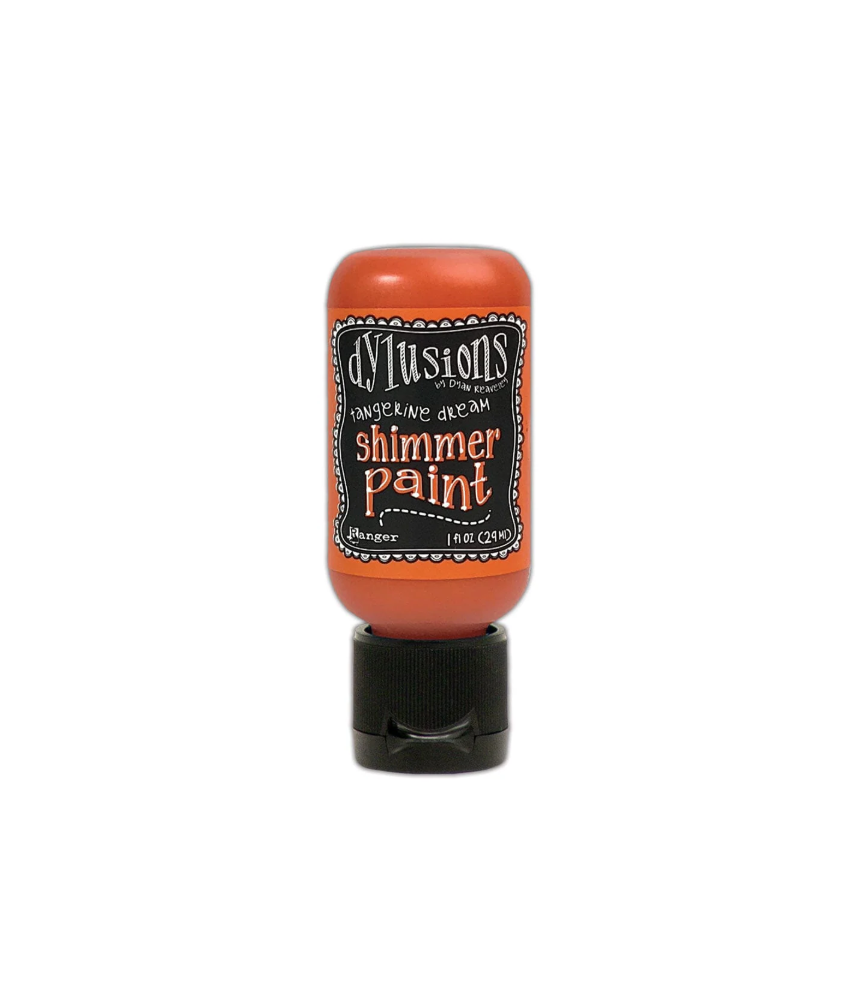Ranger Dylusions Shimmer Paint - Tangerine Dream 1oz