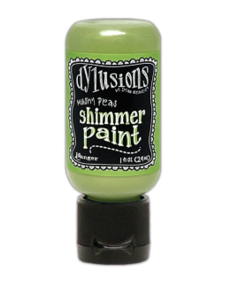 Ranger Dylusions Shimmer Paint - Mushy Peas 1oz