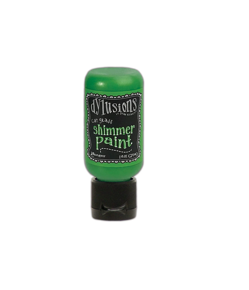 Ranger Dylusions Shimmer Paint - Cut Grass 1oz