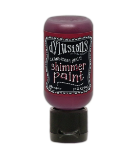 Ranger Dylusions Shimmer Paint -Cranberry Juice 1oz