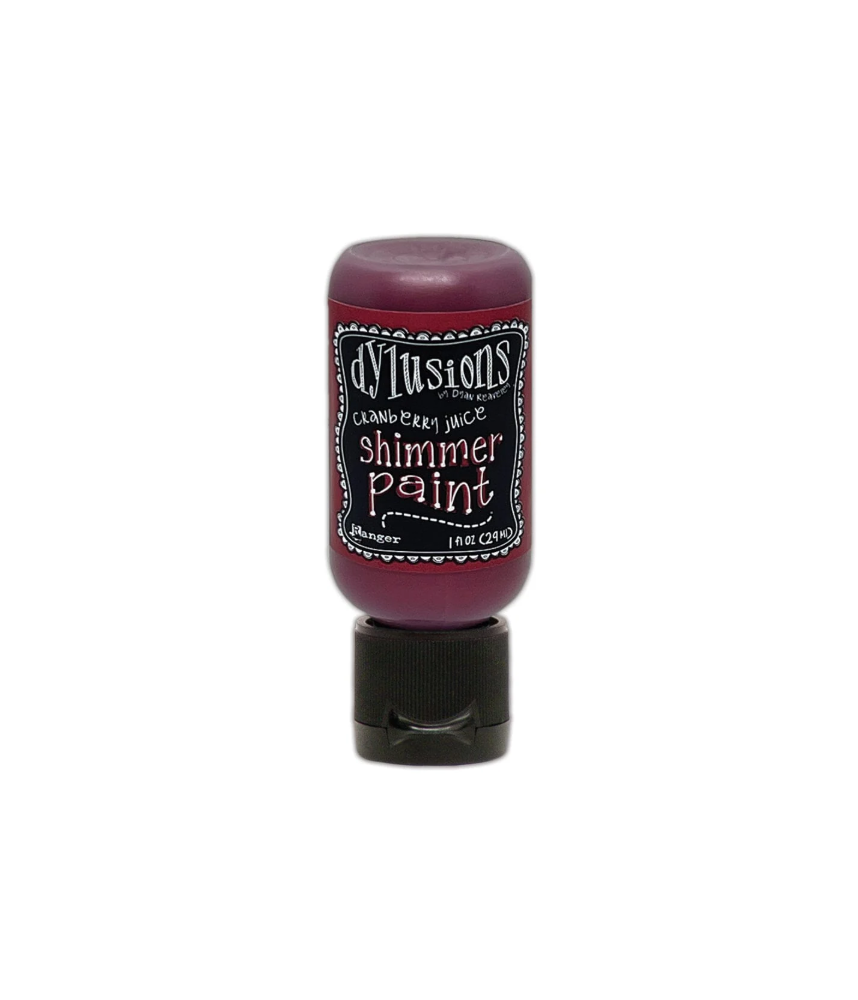 Ranger Dylusions Shimmer Paint -Cranberry Juice 1oz