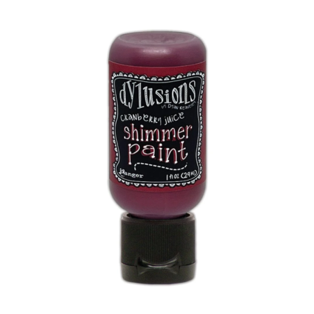 Ranger Dylusions Shimmer Paint -Cranberry Juice 1oz
