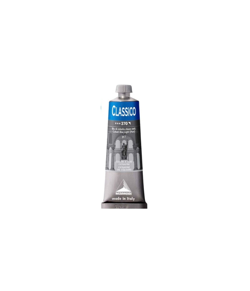 Maimeri Classico Oil Paint 60ml Cobalt Blue Light Hue 370