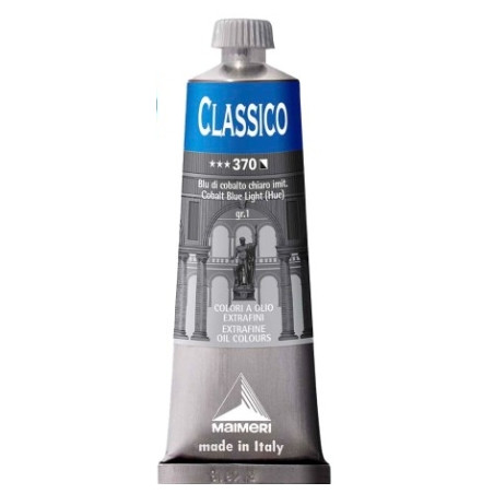 Maimeri Classico Oil Paint 60ml Cobalt Blue Light Hue 370