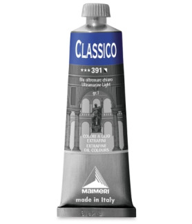 Maimeri - Classico Oil Paint 60ml - Ultramarine Light 391